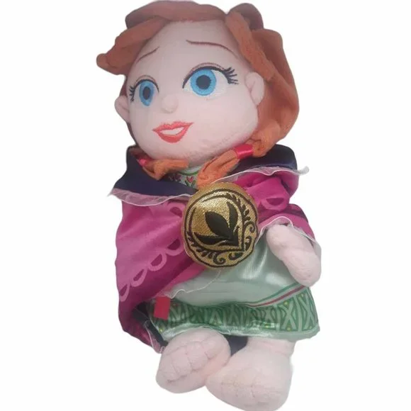 Disney Babies "Anna" Frozen Plush Stuffed Doll Toy with Blanket 12" - Picture 2 of 4